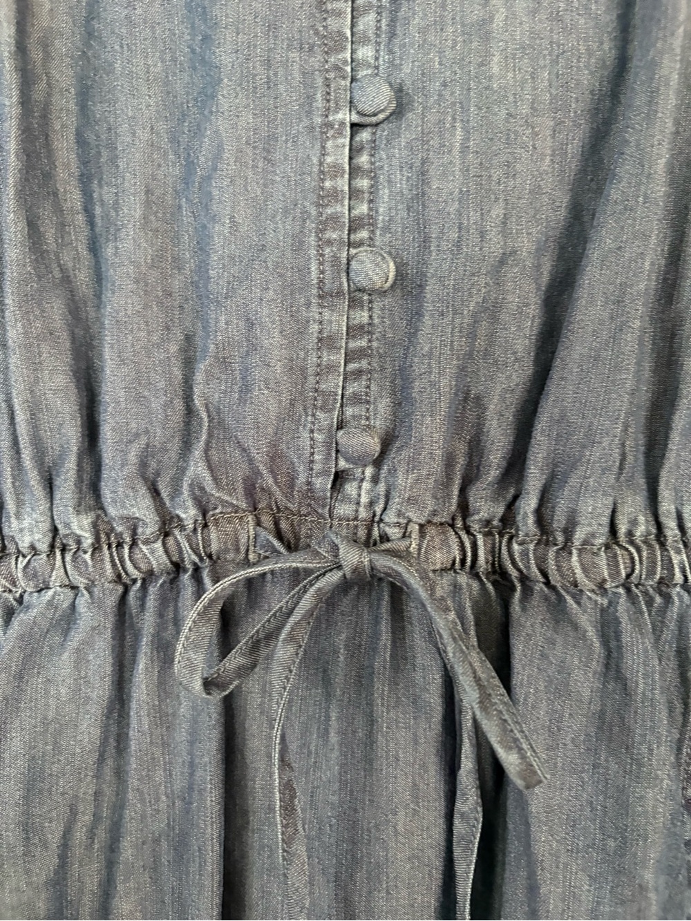 Time and Tru Denim-Tone Button Shirt - Picture 3 of 4